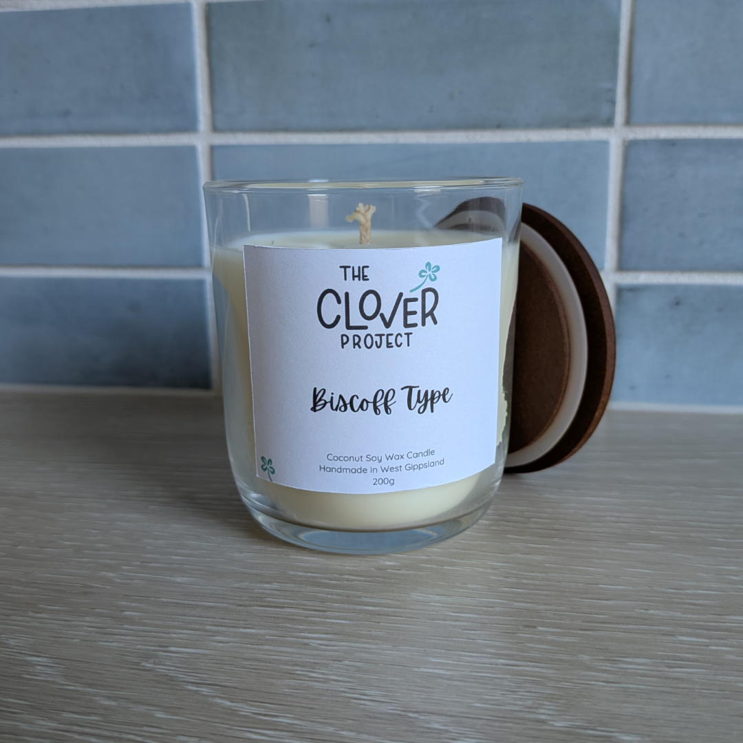 Biscoff Type Candle