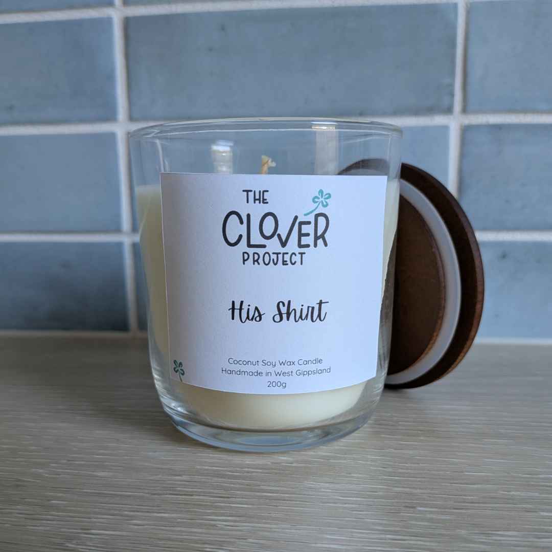His Shirt Candle