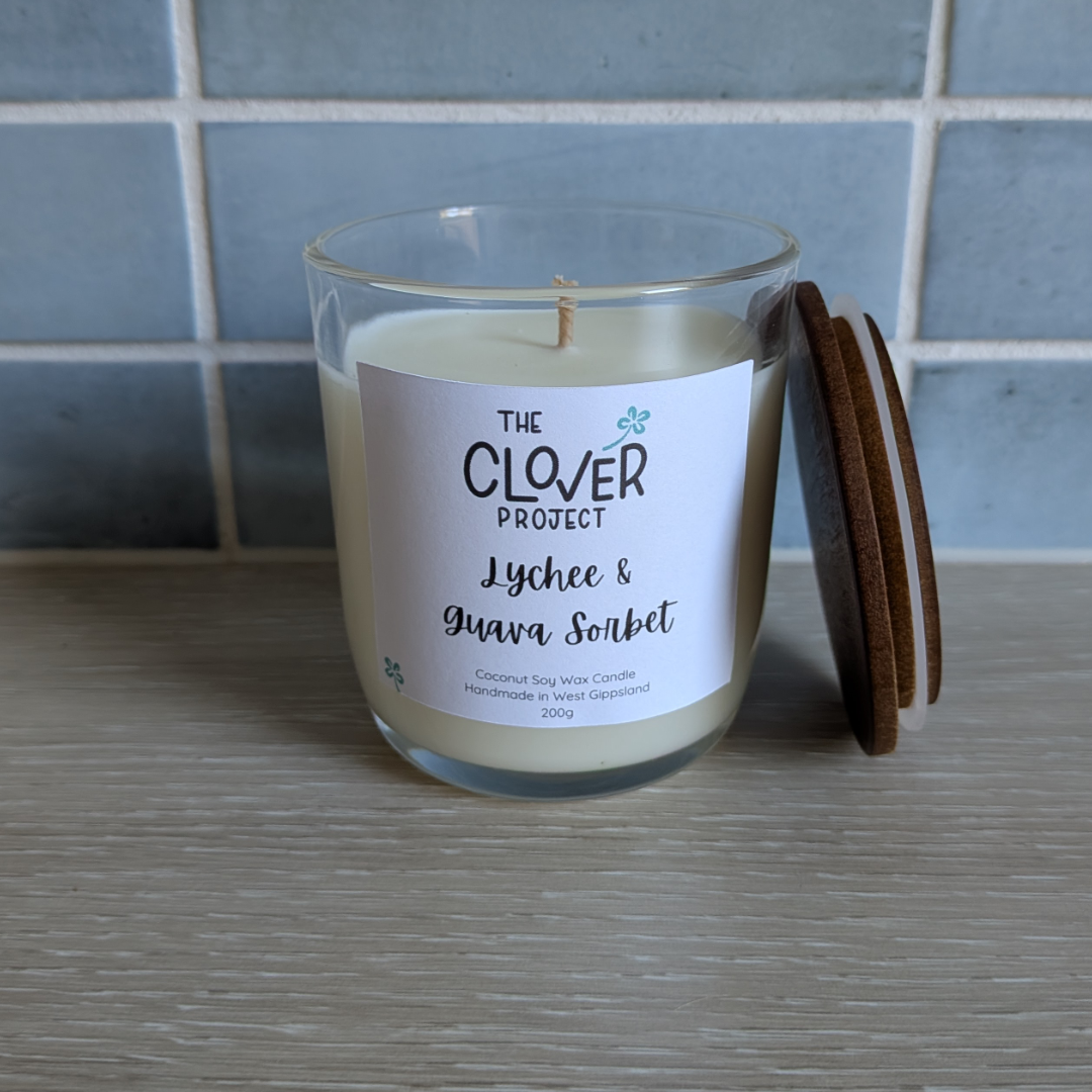 Lychee & Guava Sorbet Candle